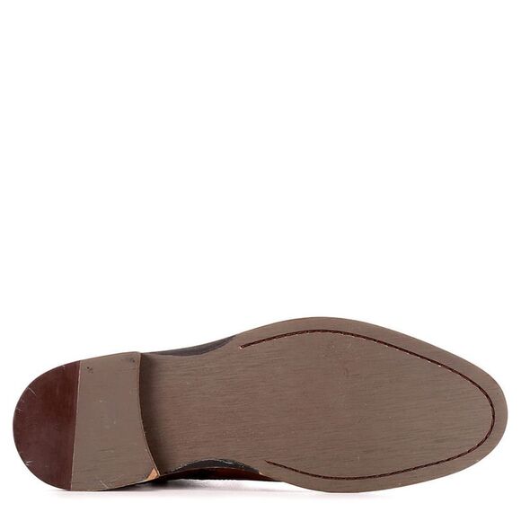 Franco Fortini Mens 'Drexel' Cap Toe Brogue Lace Up Boots - Picture 7 of 7